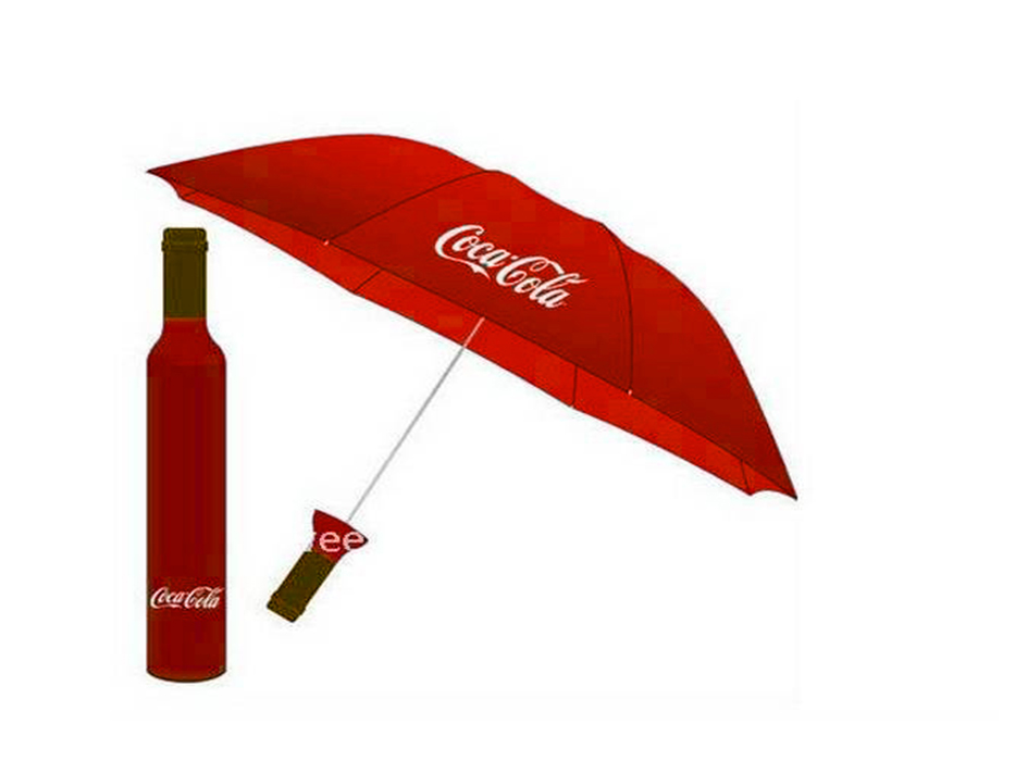 Ô dù hình chai Coca Cola 013 Ô dù hình chai Coca Cola 013